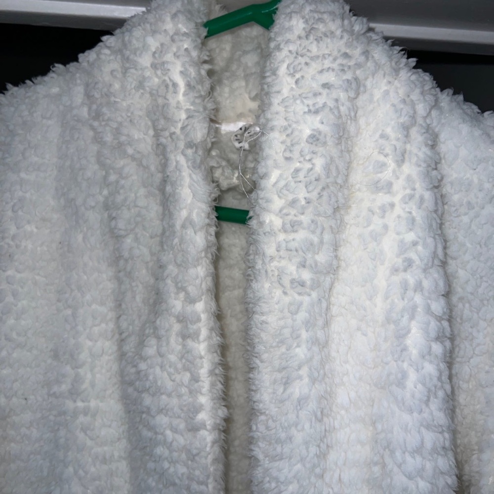 Pottery barn teddy bear robe